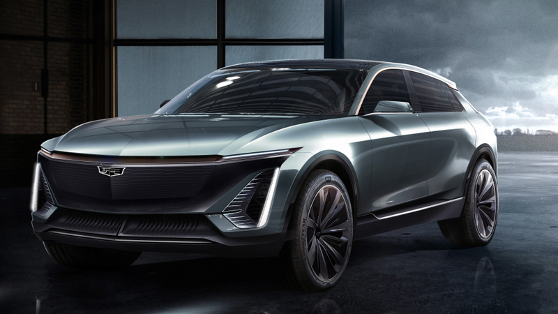 The unnamed EV concept.